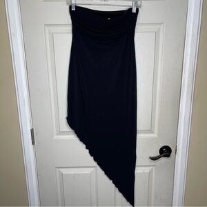 Urban Outfitters Y2K Tube Asymmetrical Midi
Dress Sz S